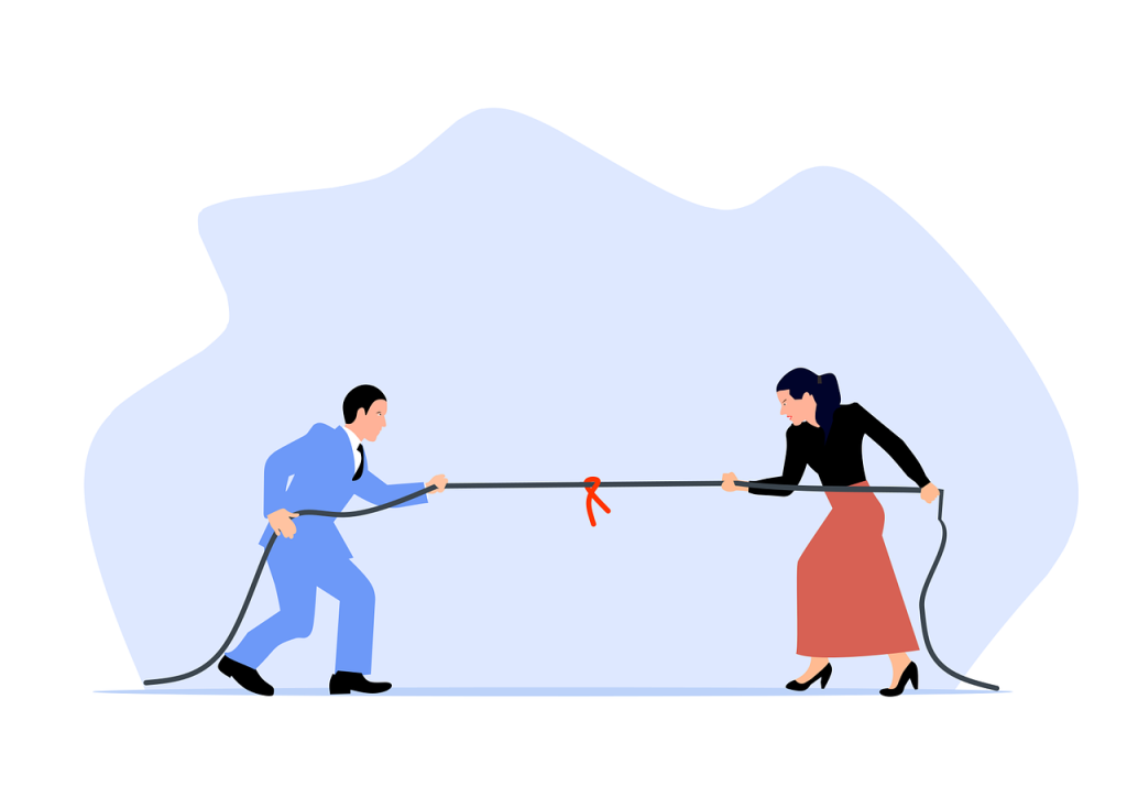 business, competition, tug