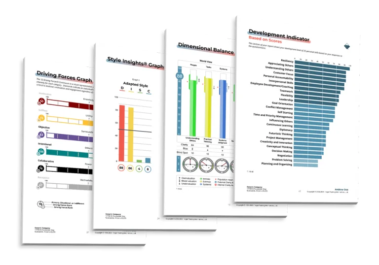 Tri-Metrix Talent Report