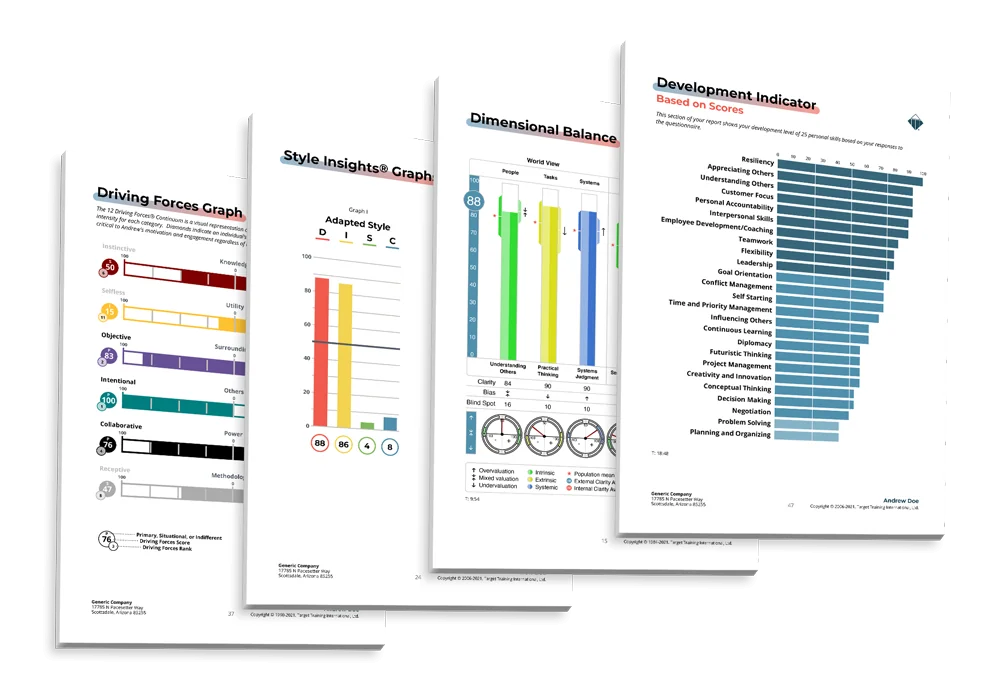 Tri-Metrix Talent Report